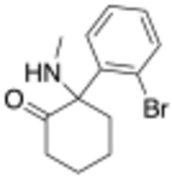 Bromoketamine Structure.svg