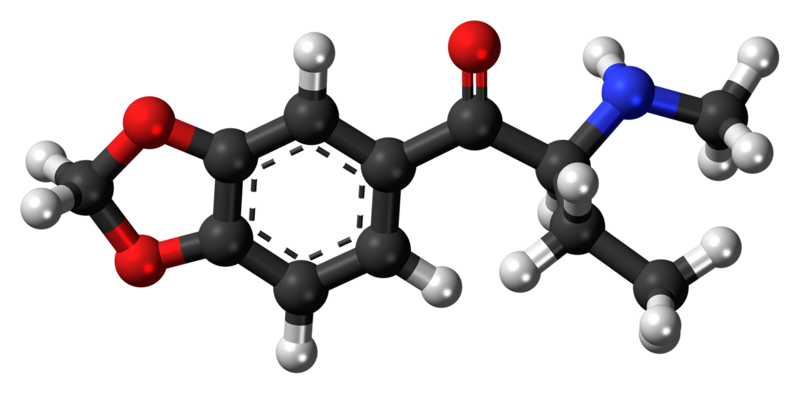File:Butylone molecule ball.png