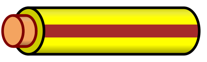 File:Wire yellow brown stripe.svg