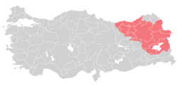 Armenians claims to Turkey according to the Treaty of Sevres, 1920.png