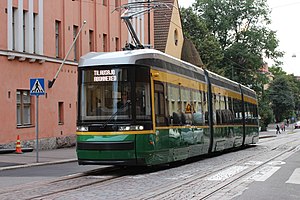 Artic (tram) in Helsinki.jpg