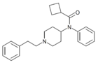 Cyclobutylfentanyl structure.png