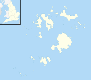 Thomas W. Lawson (ship) is located in Isles of Scilly