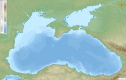 Varna is located in Black Sea