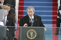 President George W. Bush Delivers Inaugural Address.jpg