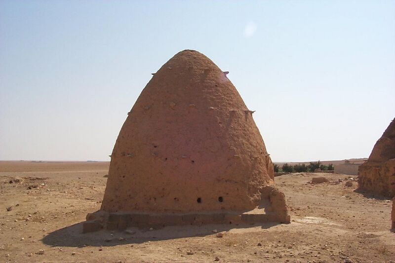 File:Traditional adobe beehive architecture of Syria.jpg