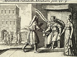 Wenceslas Hollar - Abimelech rebuking Abraham (State 2).jpg