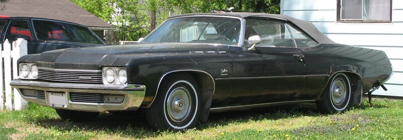 File:1972 Buick LeSabre Custom, Front Left, 05-23-2021.jpg