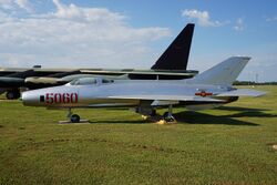 Barksdale Global Power Museum September 2015 42 (Mikoyan-Gurevich MiG-21F).jpg
