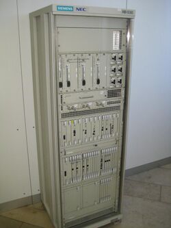 Deutsches Museum - The guts of a GSM cell site.jpg