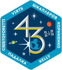 ISS Expedition 43 Patch.svg