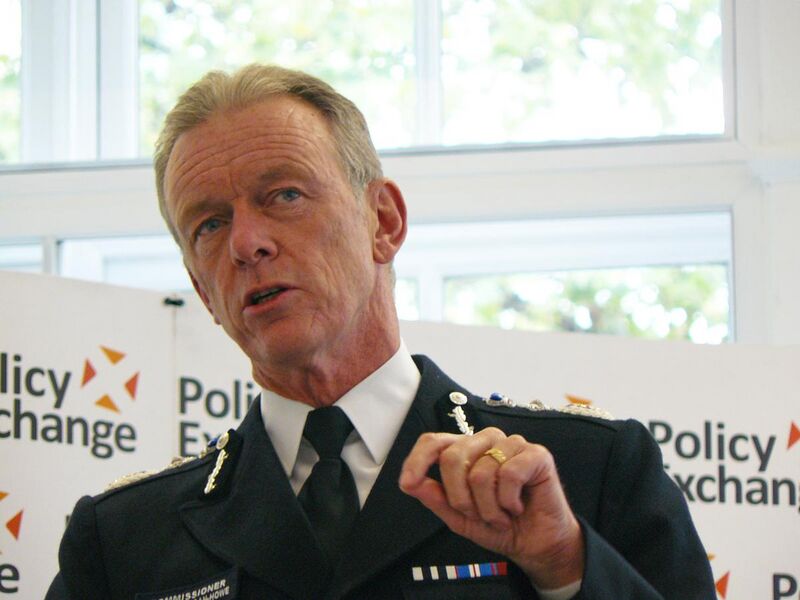 File:Met Commissioner Bernard Hogan-Howe speaks at Policy Exchange on 'Total Policing' and reform priorities for Scotland Yard.jpg
