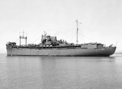 USS Griffin (AS-13) off the Mare Island Naval Shipyard, California (USA), 5 March 1944 (19-N-62744).jpg