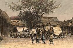 Y Pranishnikoff, Porto Novo, Groupe de Naturels (1887).jpg