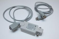 Apple AAUI transceiver and cable.jpg