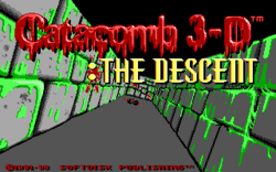 Catacomb 3-D The Descent title screen.png