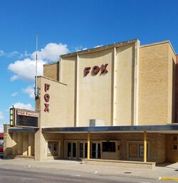 Fox Theater Pavilion, Hays, Kansas, SW 20180915.jpg