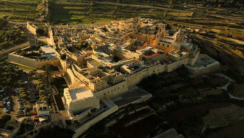 File:Aerial view Mdina, Malta.jpg