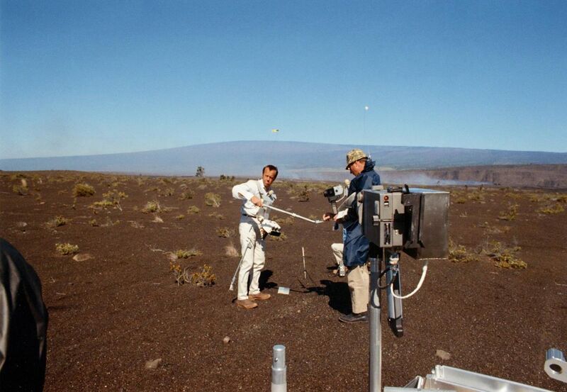 File:Al Shepard and Ed Mitchell During geological training.jpg