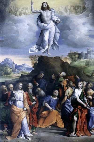 File:Benvenuto Tisi da Garofalo - Ascension of Christ - WGA08474.jpg