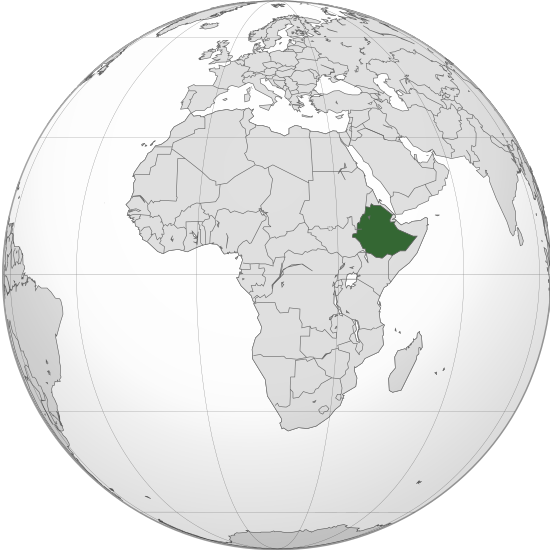 File:Ethiopia (Africa orthographic projection).svg