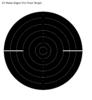 ISSF 25 meter Rapid Fire Pistol target.svg