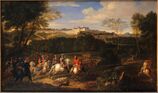 Louvois hunting in Meudon, c. 1683