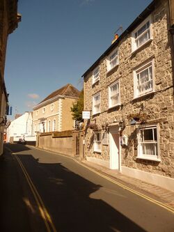 Lyme Regis, Coombe Street façades - geograph.org.uk - 1485350.jpg