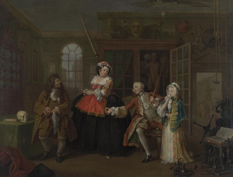 File:Marriage A-la-Mode 3, The Inspection - William Hogarth.jpg