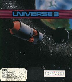 Universe 3 video game cover.jpg