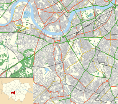 Wandsworth London UK location map.svg