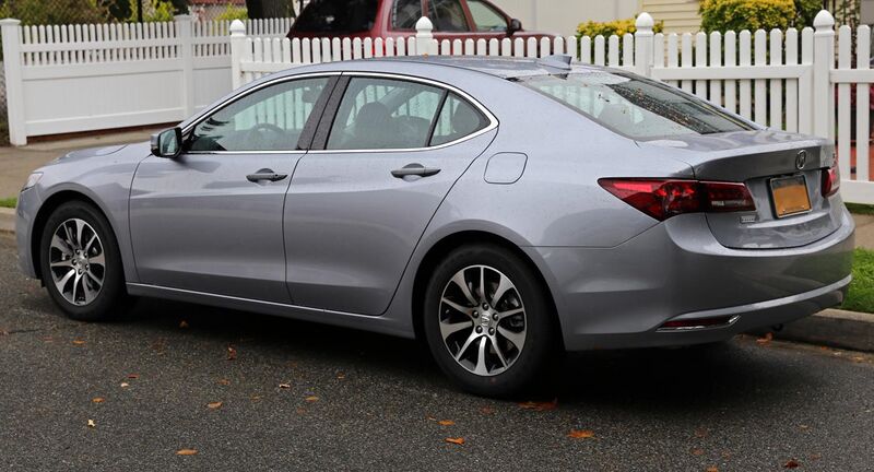 File:2015 Acura TLX (rear left).jpg