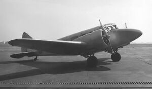 Airspeed Consul G-AIDX at Manchester 1954.jpg