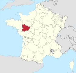 The Province of Anjou in 1789
