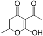 Kekulé, skeletal formula of dehydroacetic acid