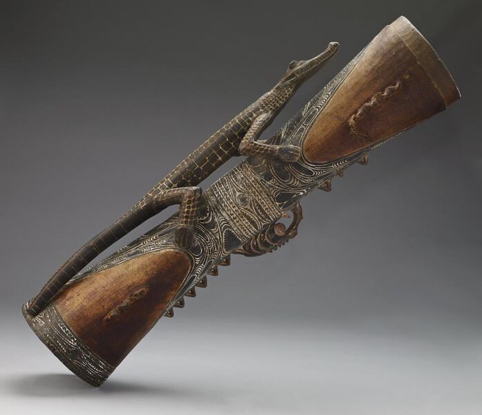 File:Kundu drum, from Papua-New Guinea, 20th century.jpg