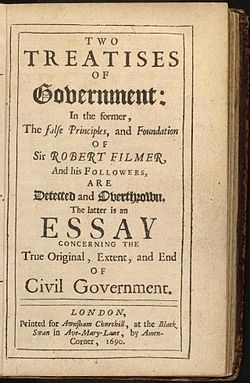image of locke's treatises of government