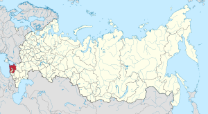 Map of Russia - Krasnodar Krai (Crimea disputed).svg