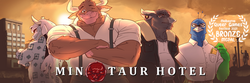 Minotaur hotel banner.png