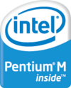 Pentium M logo as of 2006