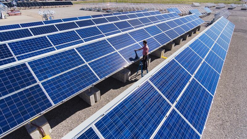 File:Solar panel testing, Sandia National Laboratories.jpg