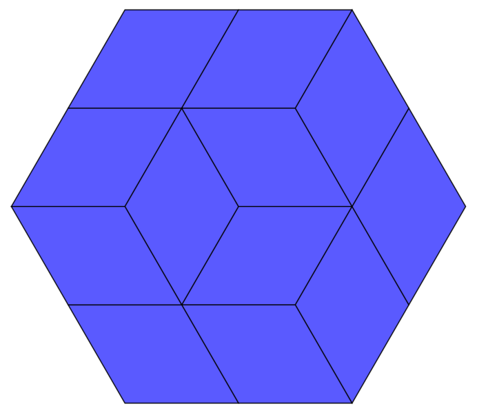 File:6-gon rhombic dissection2-size2.svg