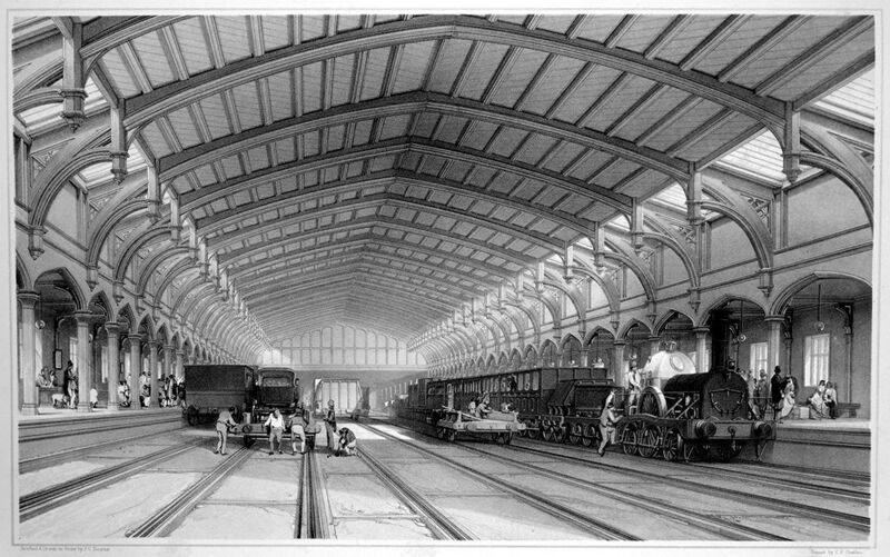 File:Bristol Temple Meads railway station train-shed engraving.jpg