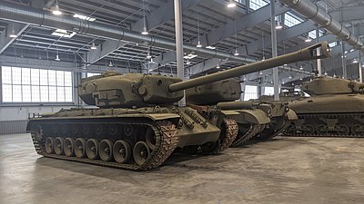 Heavy tank T30 in U.S. Army Armor & Cavalry Collection 2022.jpg