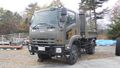 JASDF Dump Truck (Isuzu Forward, 47-2399) left front view at Aibano Sub Base November 28, 2015 02.jpg