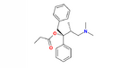 Chemical structure of Levopropoxyphene.