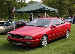 Maserati 4-porte 3217cc registered October 1998.JPG