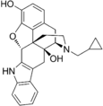 Chemical structure of Naltrindole.