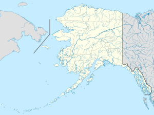 Location map/data/Alaska is located in Alaska