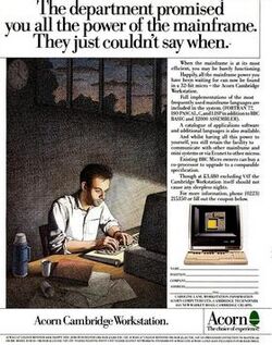 Acorn Cambridge Workstation advert new scientist 1986-04-24.jpg
